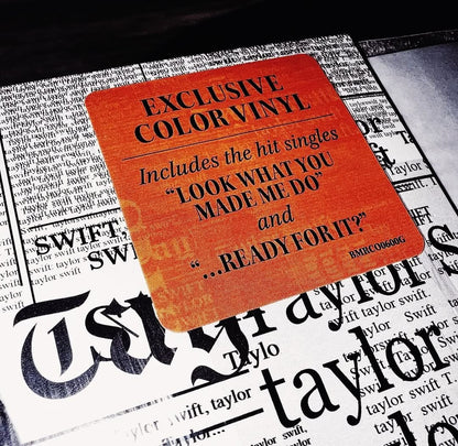 Taylor Swift - Reputation (FYE Exclusive Orange Vinyl) Limited Edition 2LP