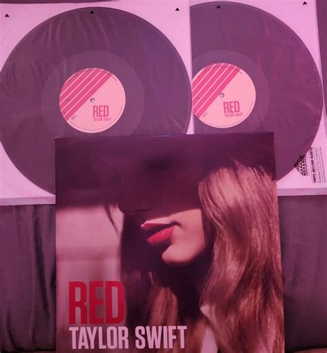 Taylor Swift - Red (2012) Limited Edition Red Opaque Vinyl LP